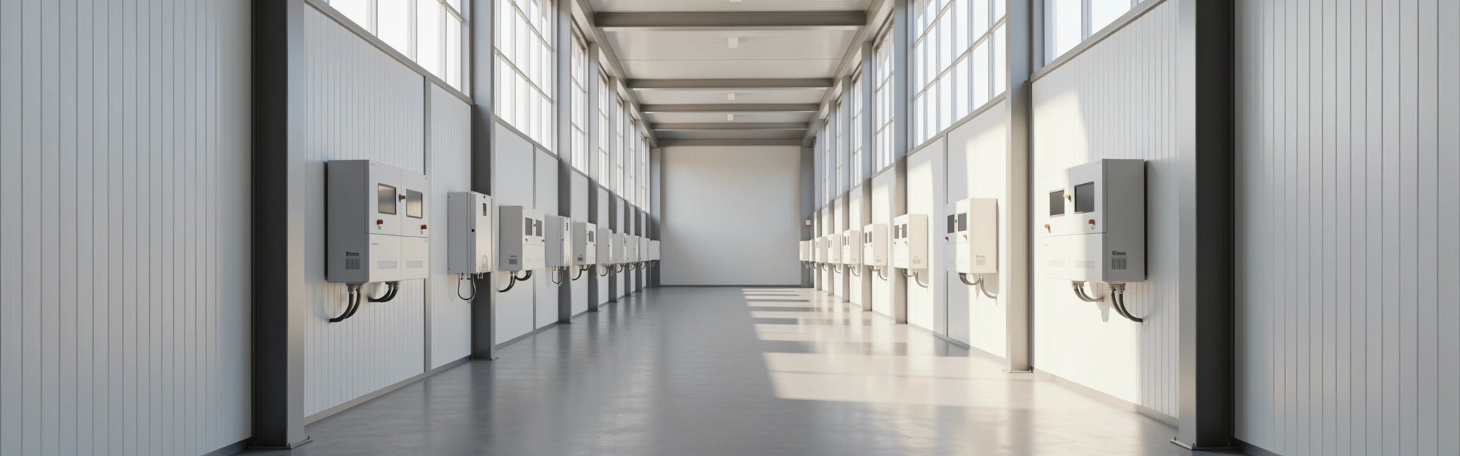 Modernes Logistikzentrum Architektur