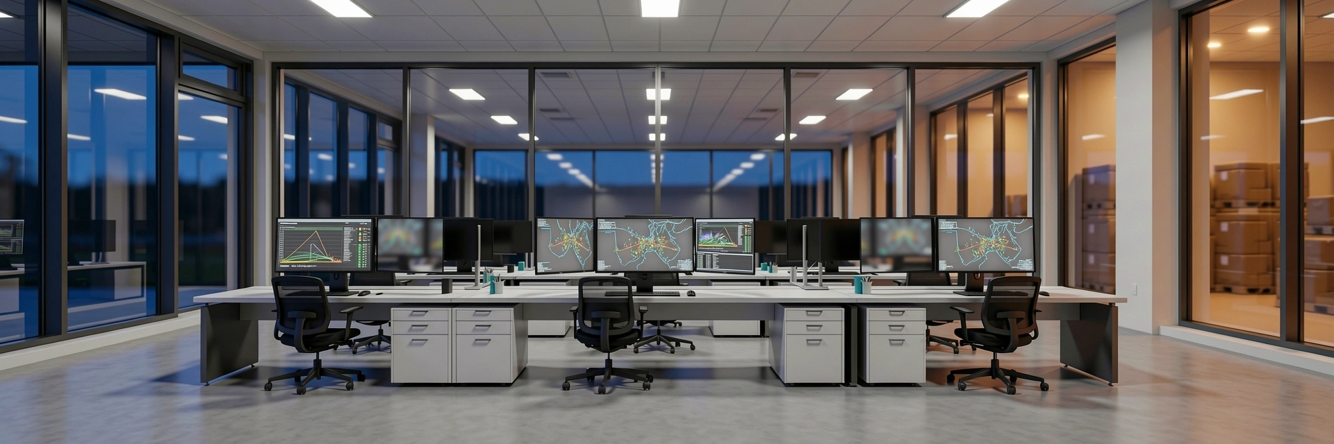 Moderne Logistik-Infrastruktur Analyse